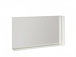 ECK - Rectangular wall-mounted mirror with shelf _ Müller Small Living